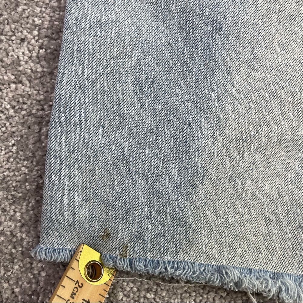 Hollister Dad Jeans Women's 23 Blue Straight Leg High Rise Two-Tone Denim - Picture 5 of 12